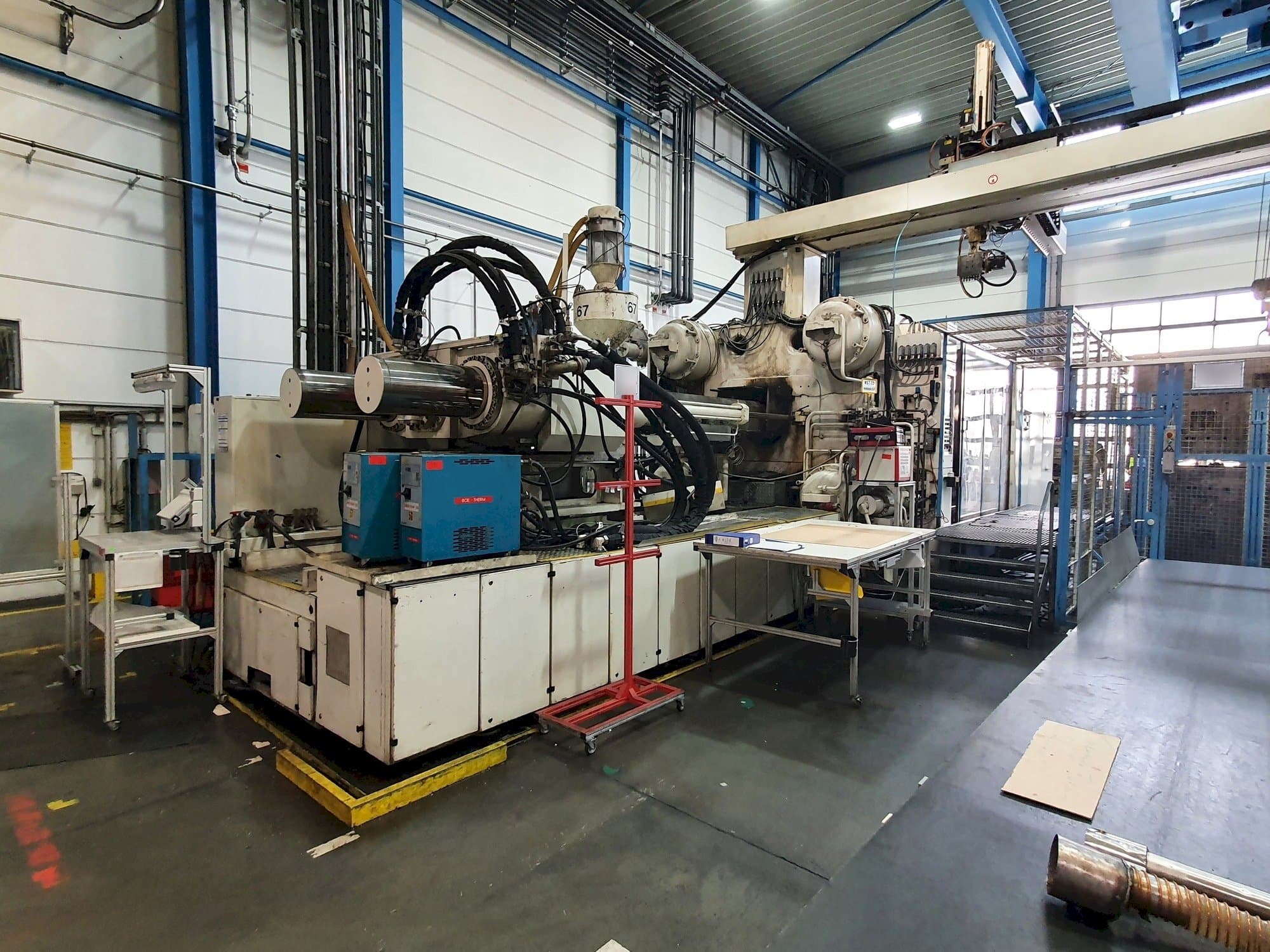 A Engel ES 16050/2000 Duo gép elölnézete