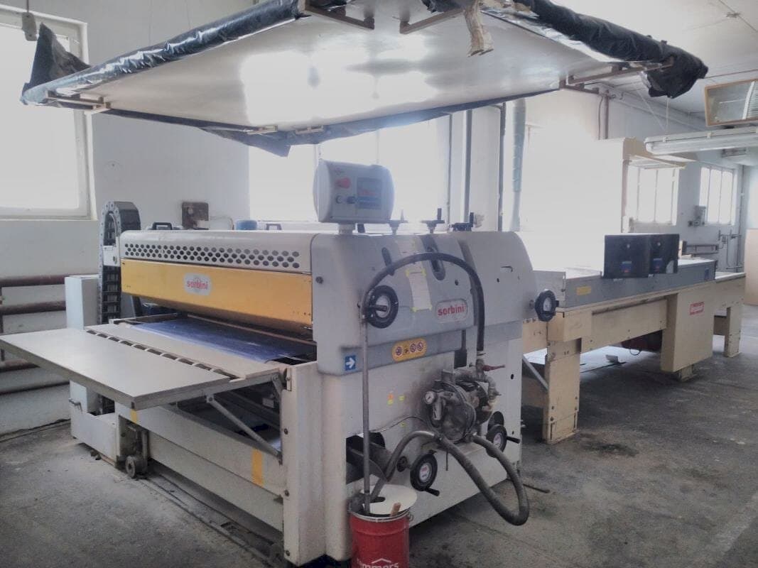 A SORBINI smartcoater sp1 gép elölnézete