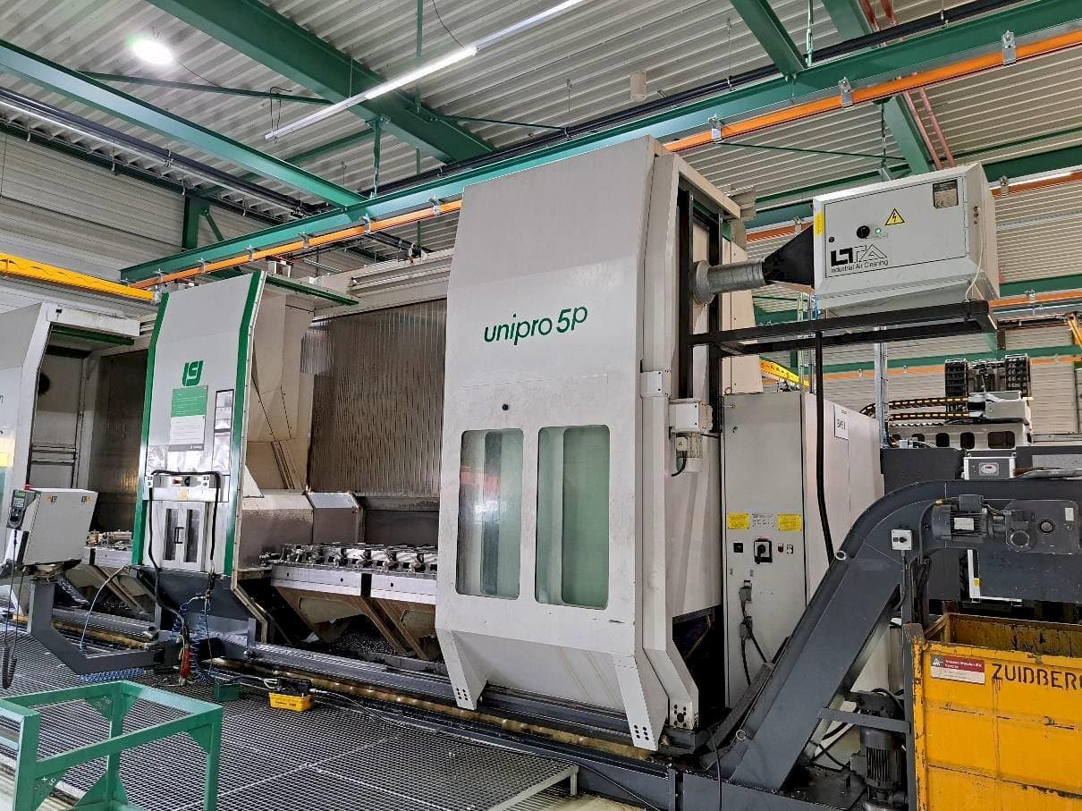 A Unisign Unipro 5P gép elölnézete