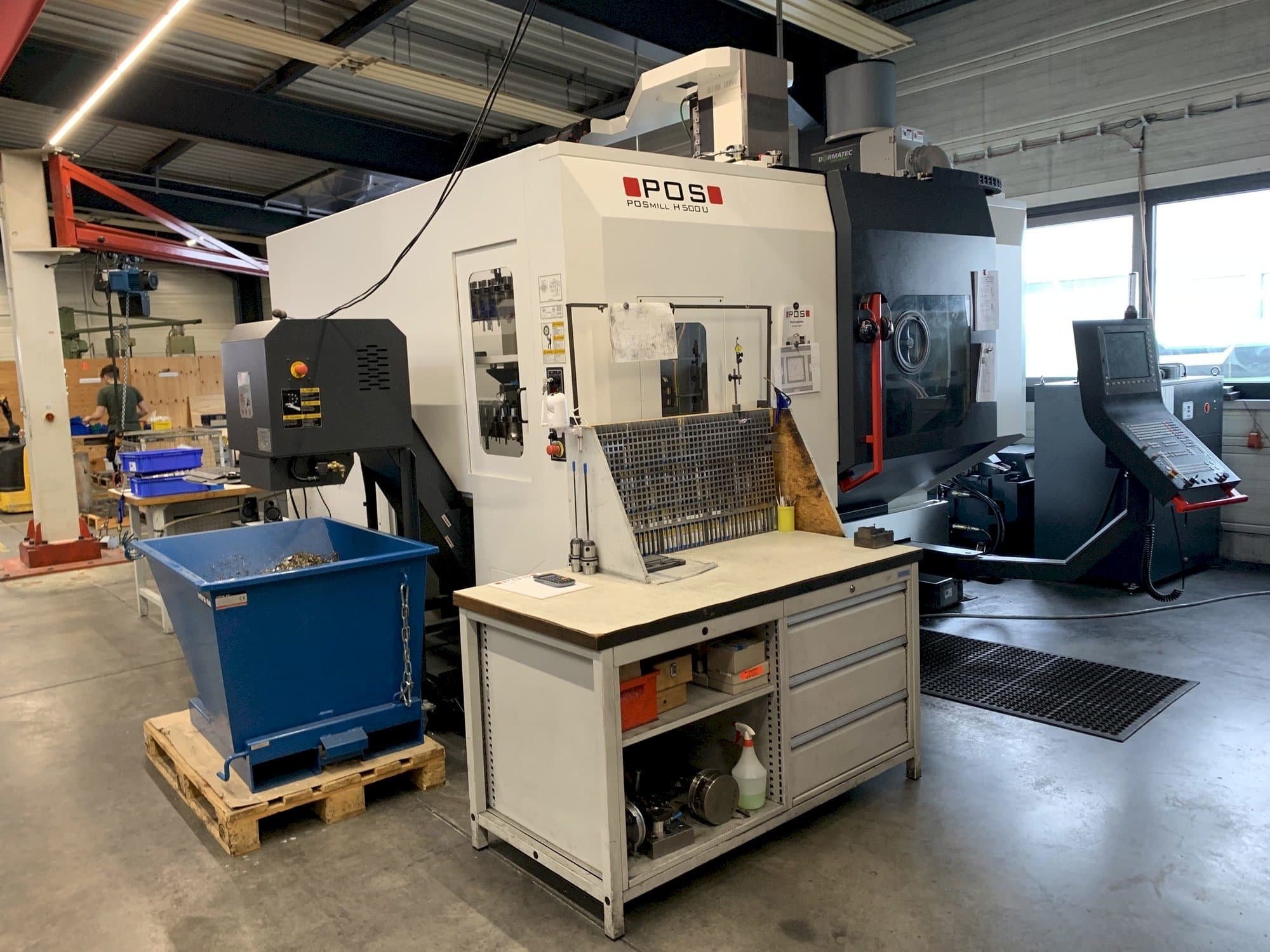 A POSmill H 500 U gép elölnézete