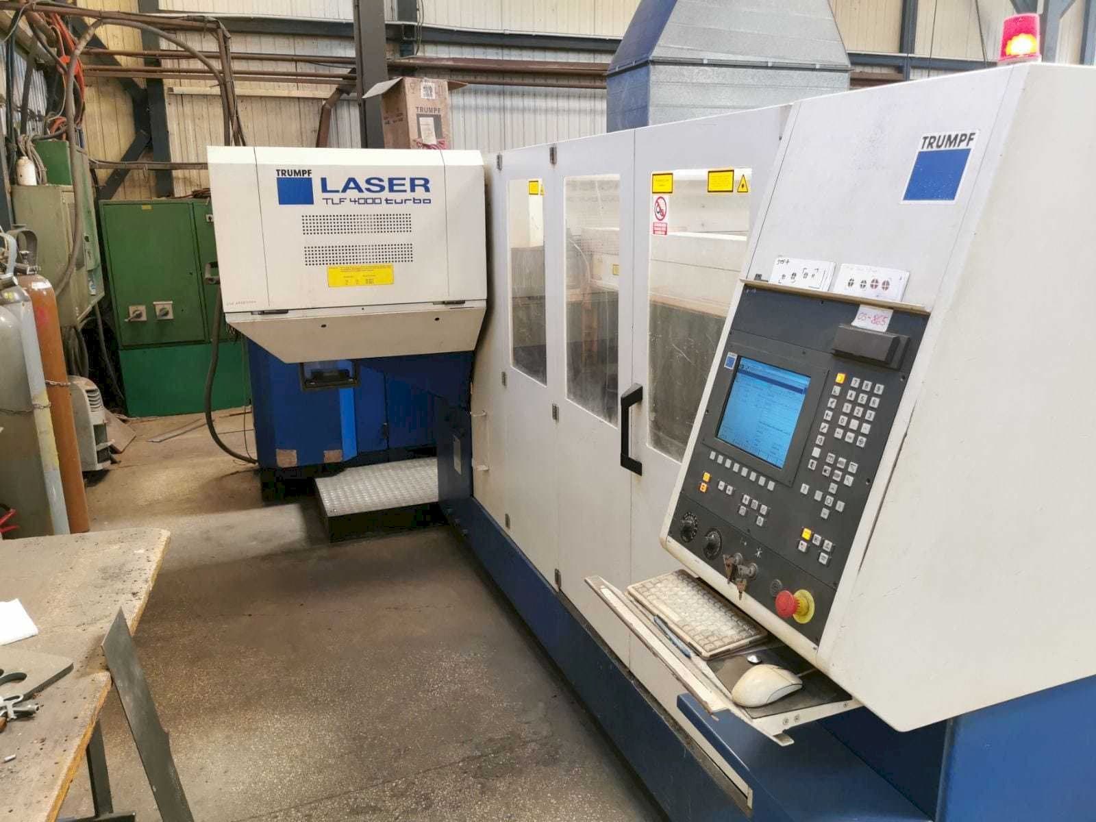 A Trumpf L4030 gép elölnézete