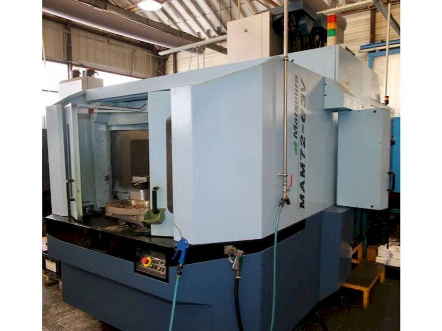 A Matsuura MAM 72-63V(2007) gép elölnézete