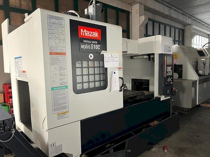 A Mazak VCN 510C gép elölnézete