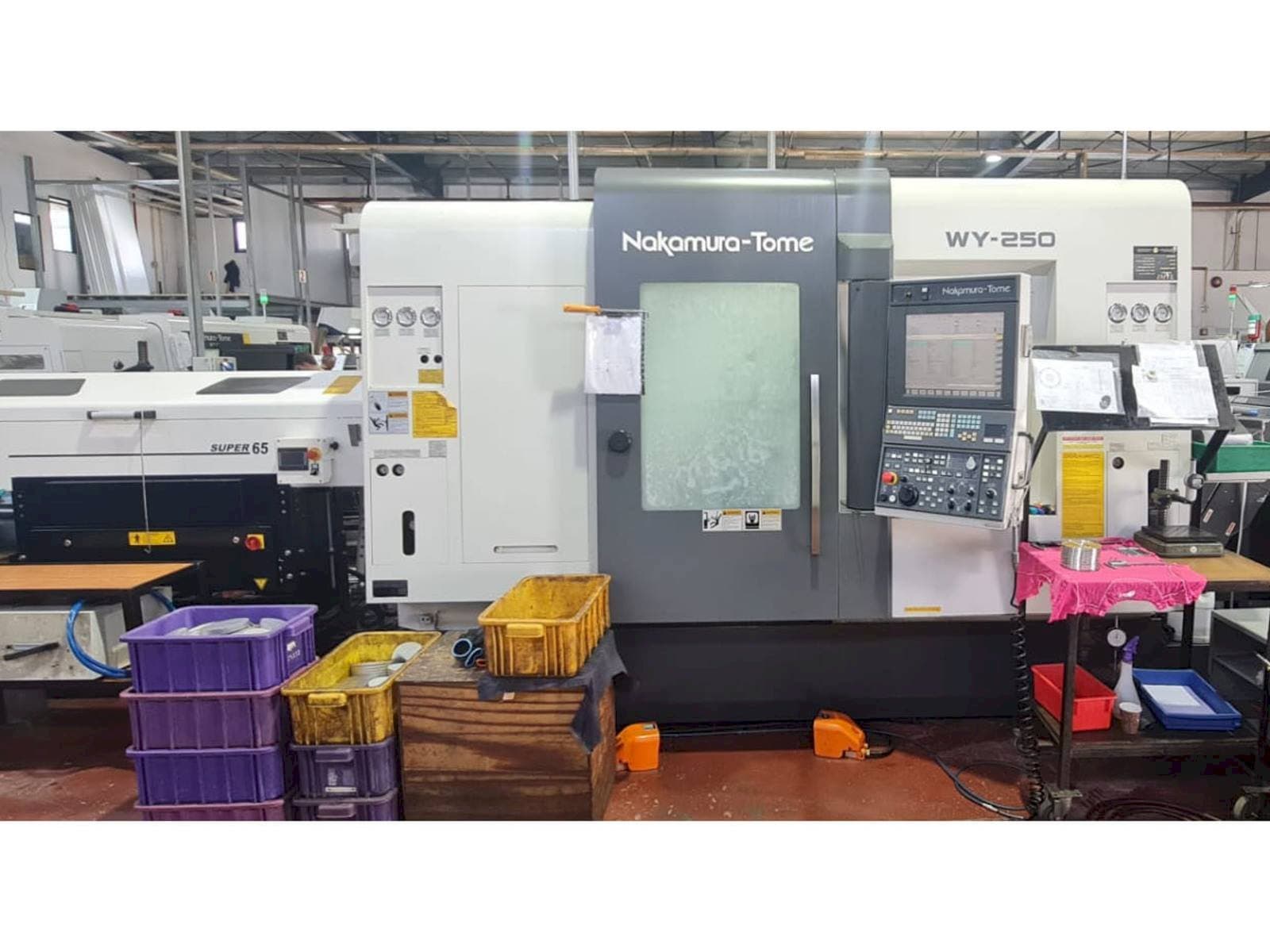 A NAKAMURA-TOME WY 250 gép elölnézete
