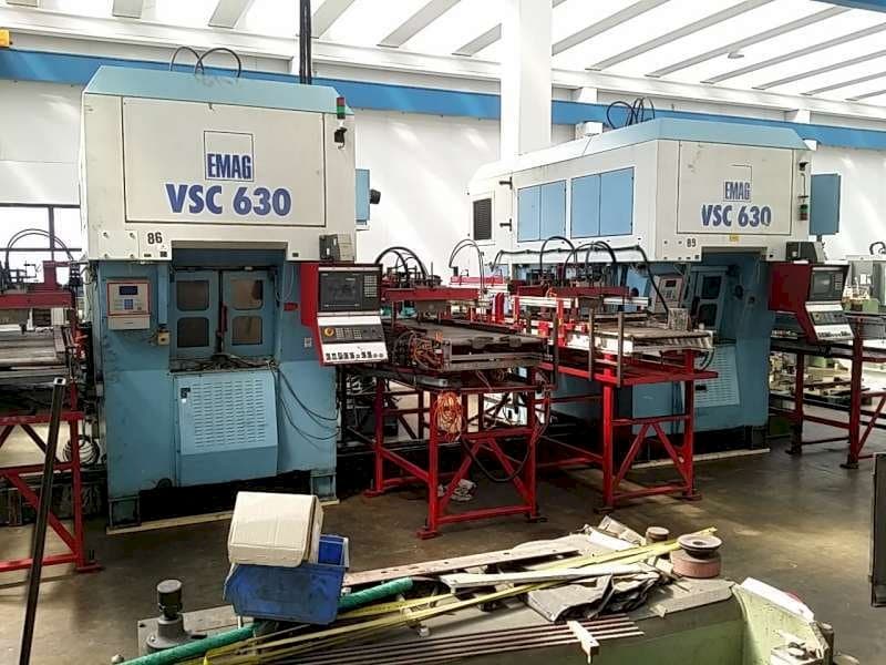 A EMAG VSC 630 gép oldalnézete