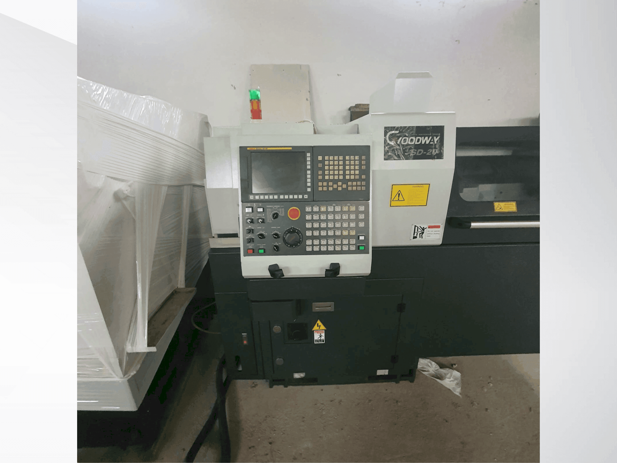 A Goodway SD 20 gép elölnézete