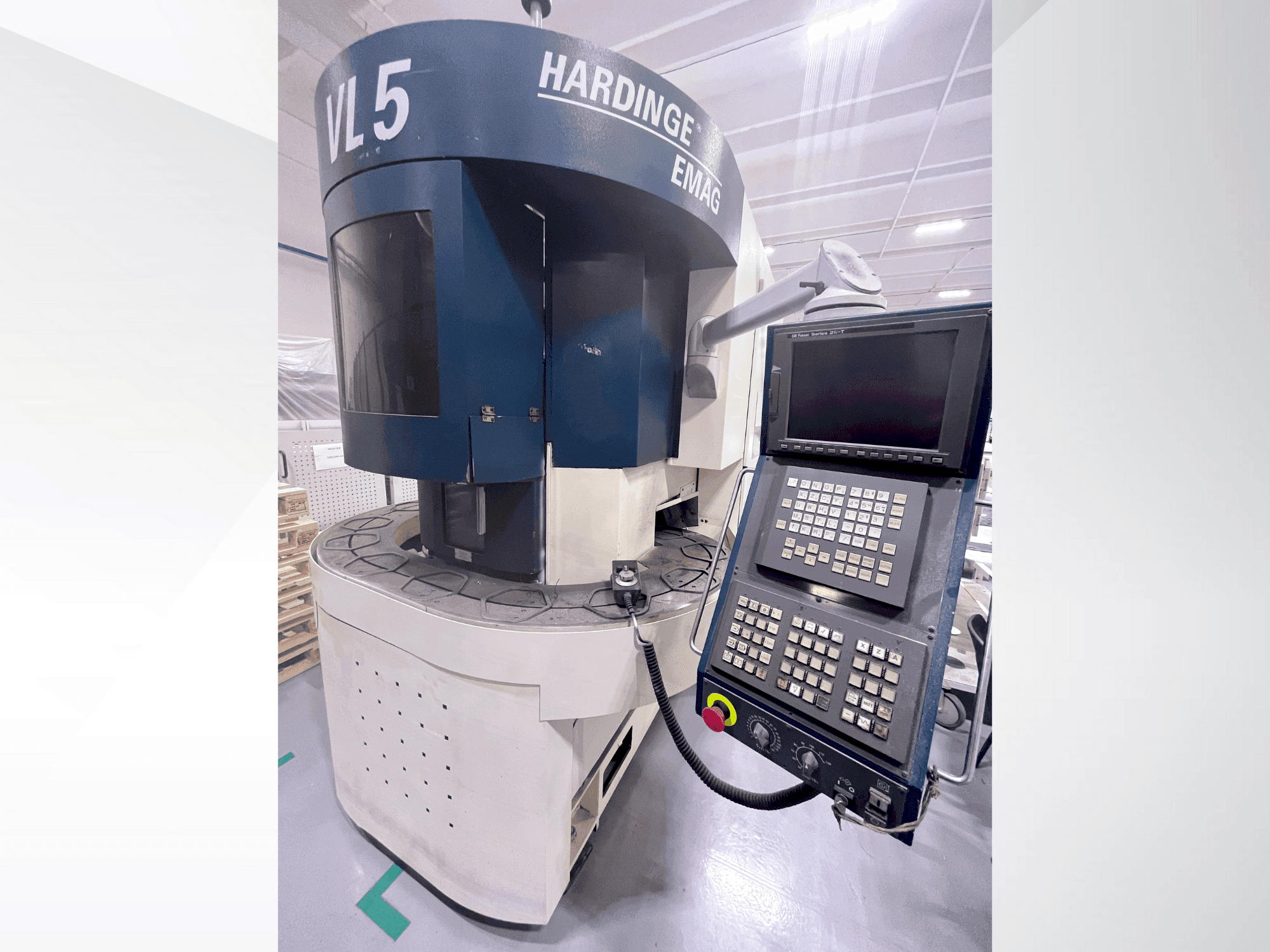 A HARDINGE VL-5  gép elölnézete
