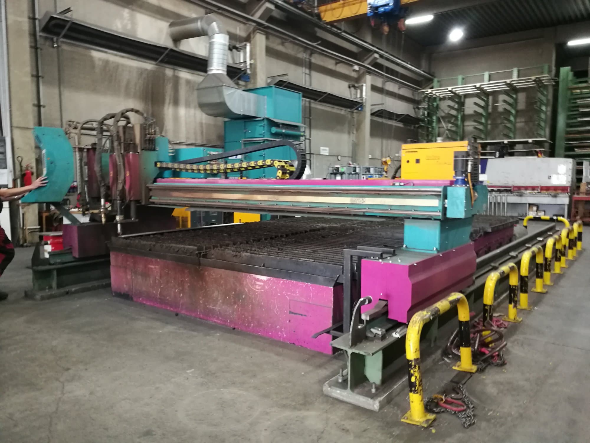 A SATO SATRONIK LS3500 gép jobb nézete