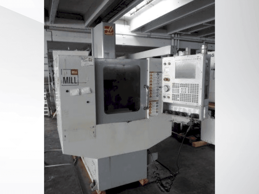 A HAAS MiniMill  gép elölnézete