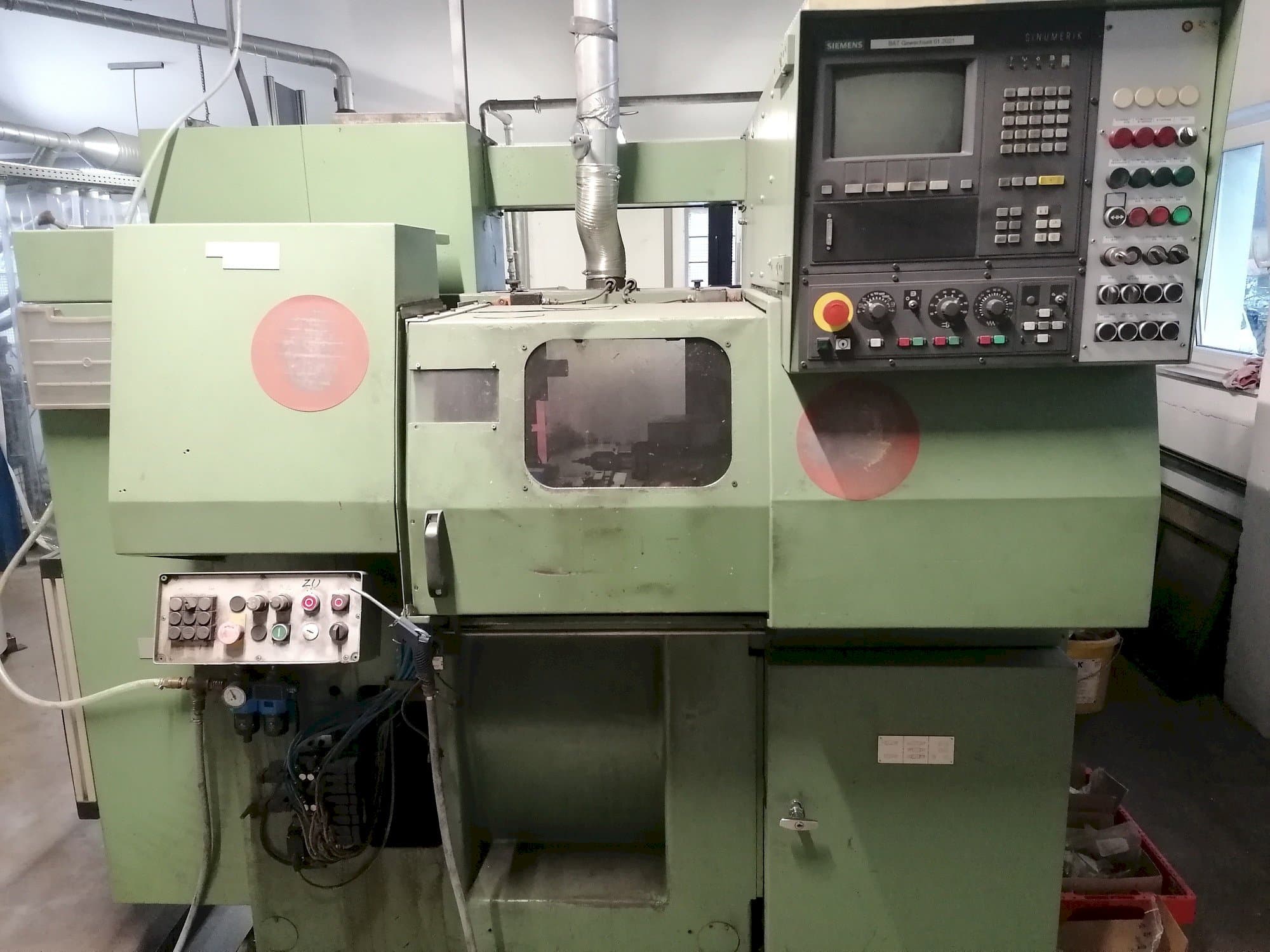 A Scherer - Feinbau Snc 100 (1999)  gép elölnézete