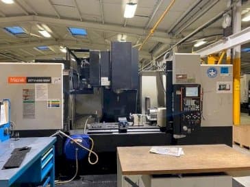A Mazak MTV 655/60N  gép elölnézete
