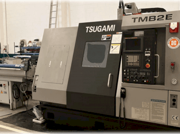 A TSUGAMI TMB 2E gép elölnézete