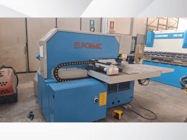 A Euromac BX 1000/50 gép elölnézete