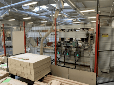 A KOCH BL 2500 NC select line  gép elölnézete