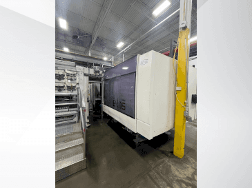 A Netstal EVOS 5500-2900 Speed gép elölnézete