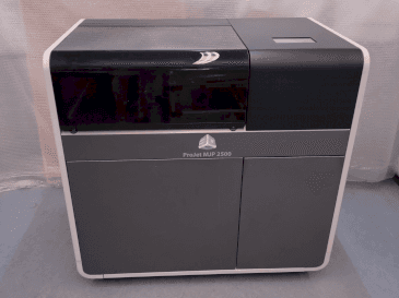 A 3DSYSTEMS ProJet 2500 Plus gép elölnézete