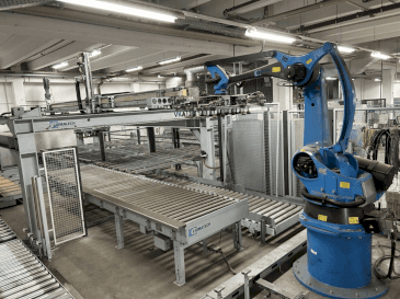 A LIGMATECH RKA100 gép elölnézete