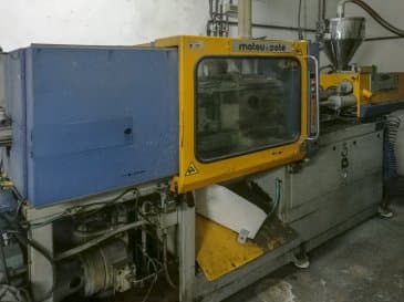 A Mateu & Solé Meteor 200/55  gép bal oldali nézete