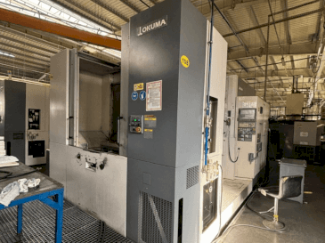 A Okuma MA 600 HB gép elölnézete