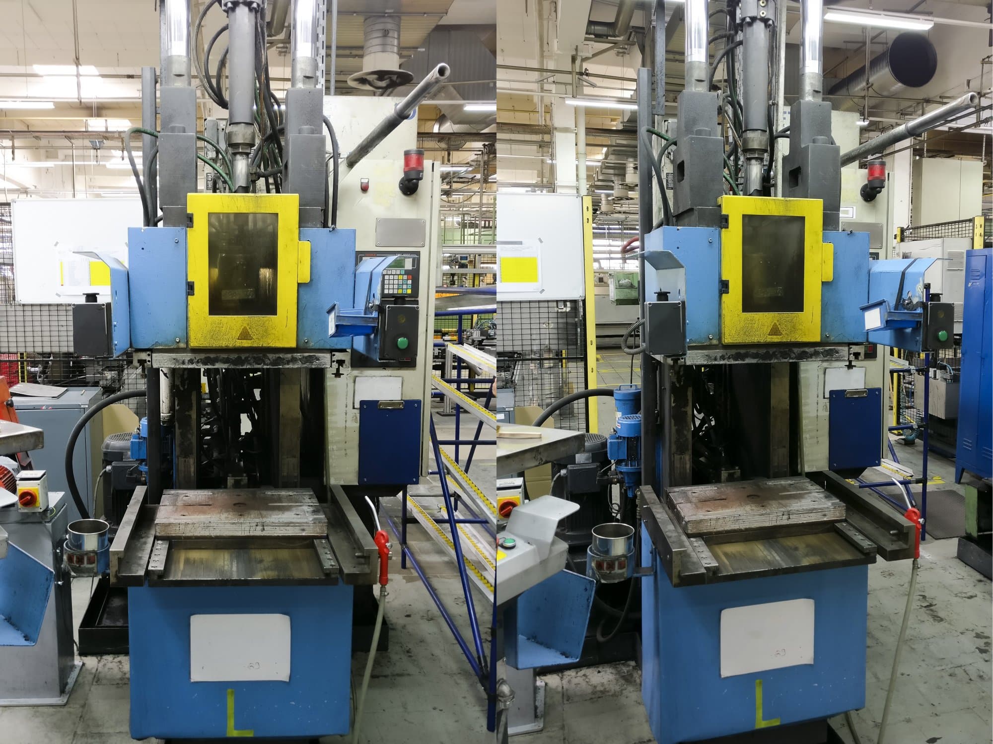 A Kloeckner Desma 956.050  gép elölnézete