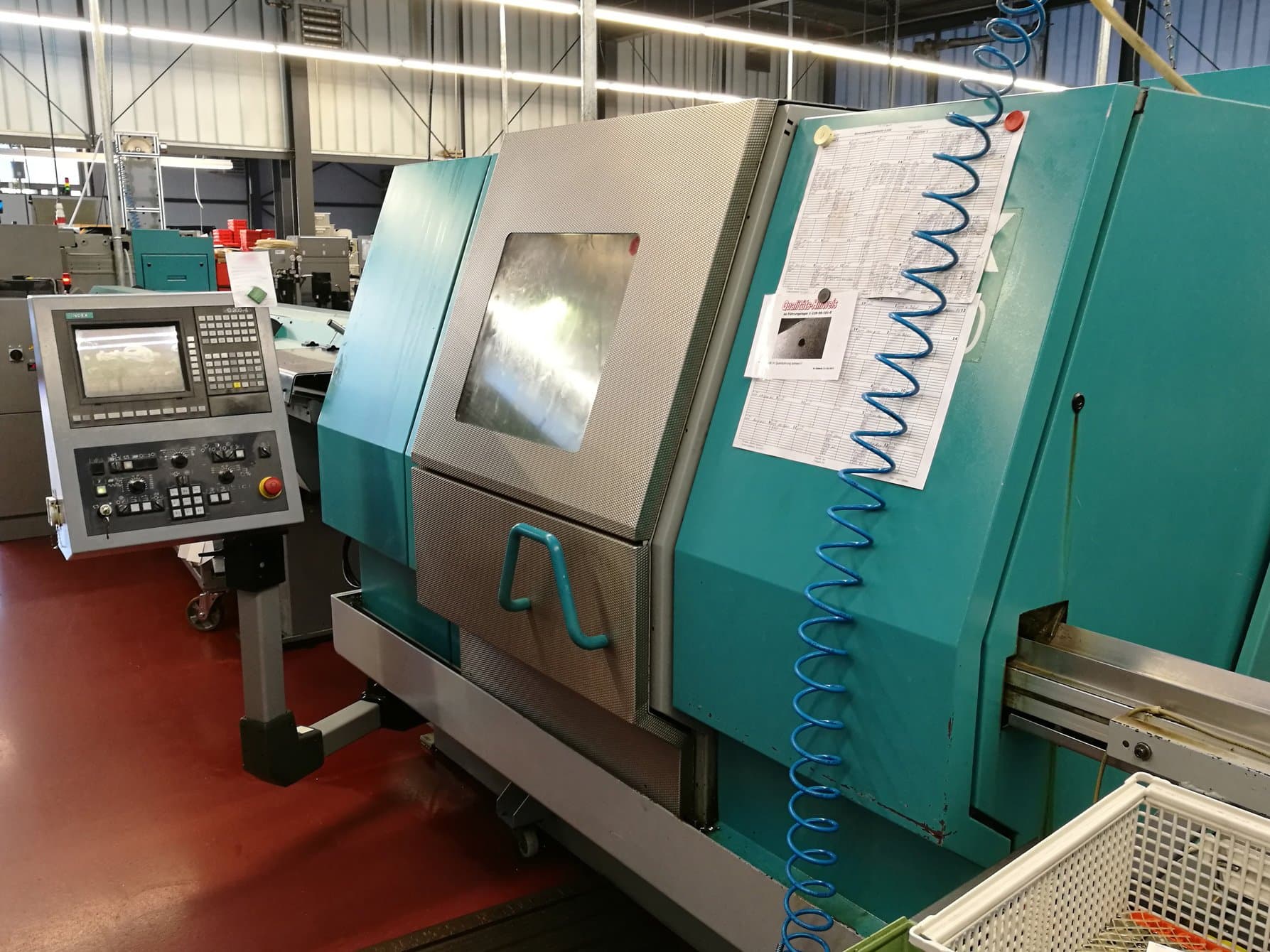 A Index G200 gép jobb nézete