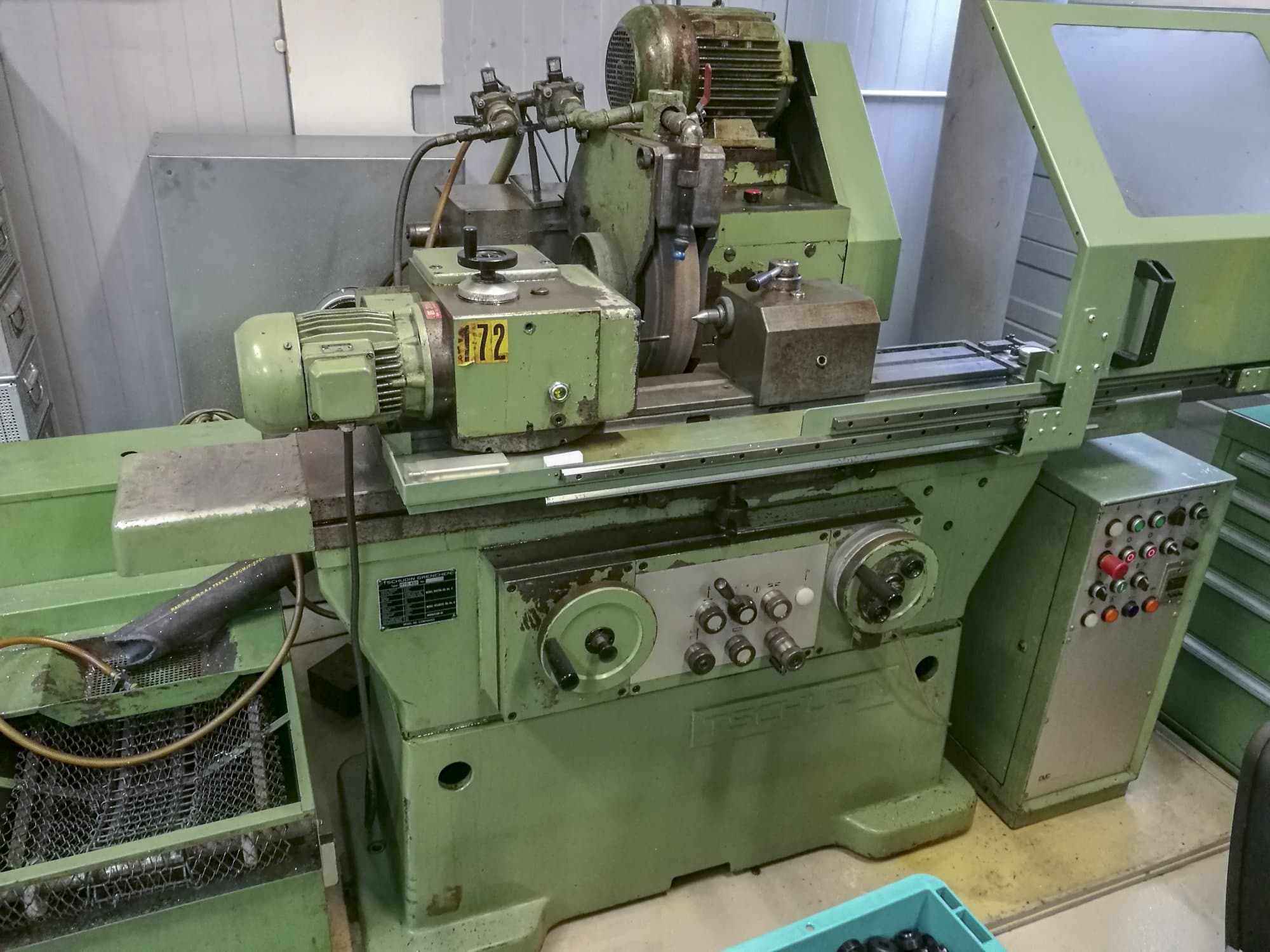 A TSCHUDIN HTG 430 gép elölnézete