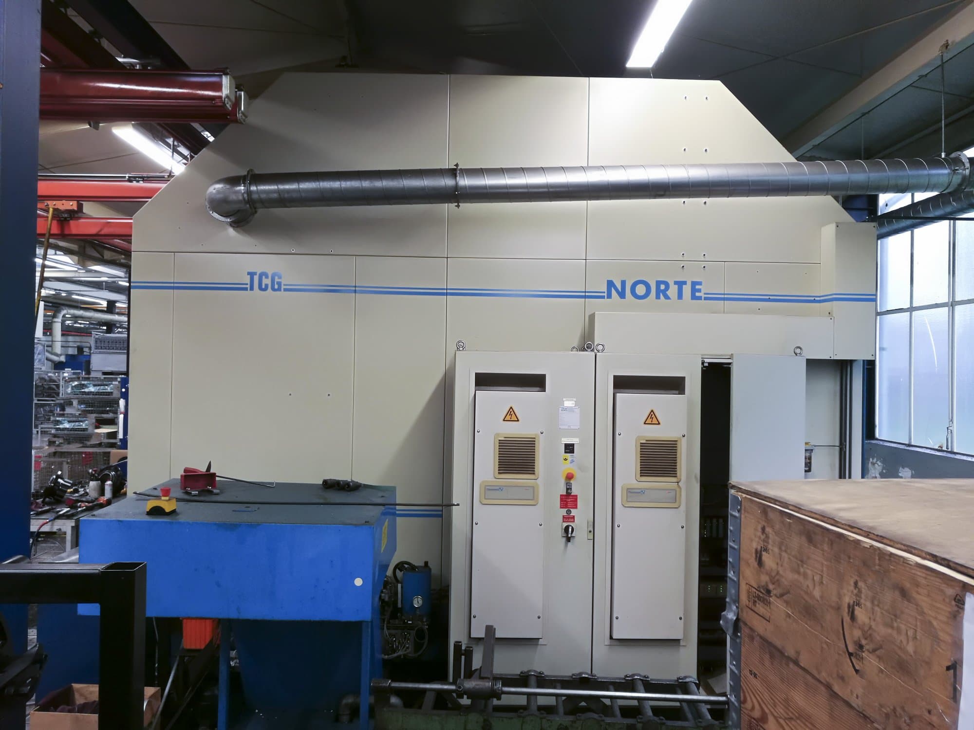 A NORTE VHS 630 gép elölnézete