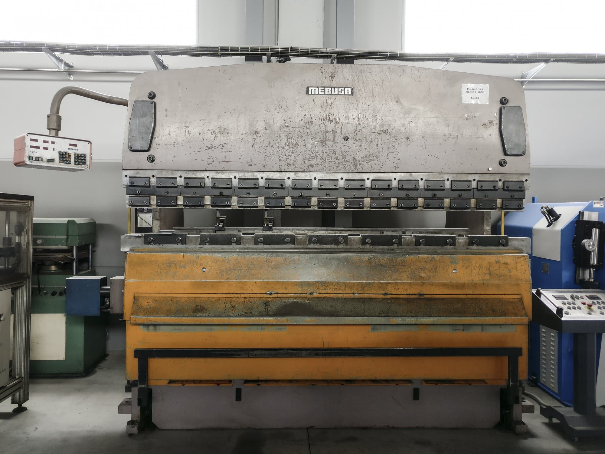 A MEBUSA PH-173  gép elölnézete