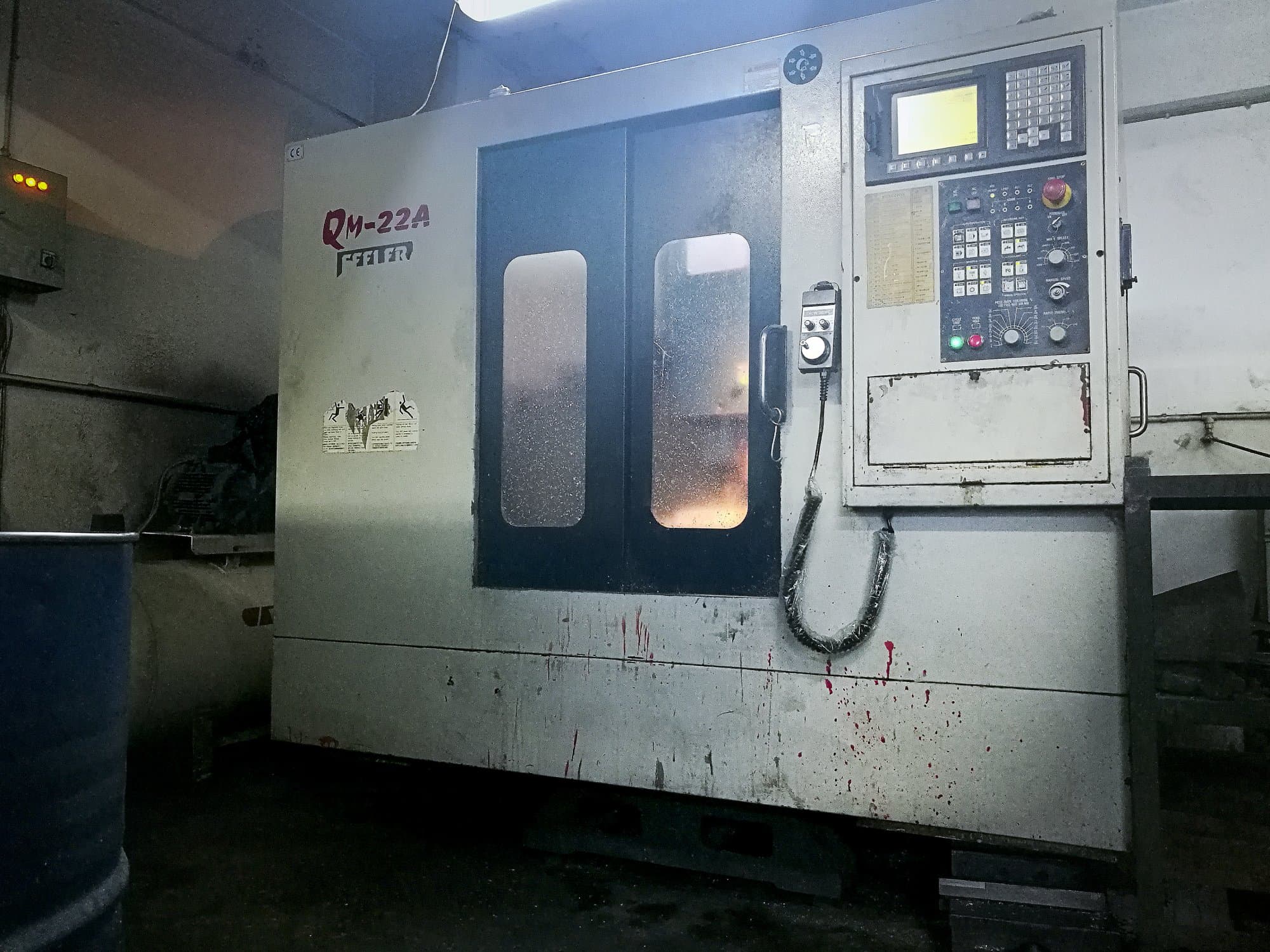 A Feeler QM-22A  gép elölnézete