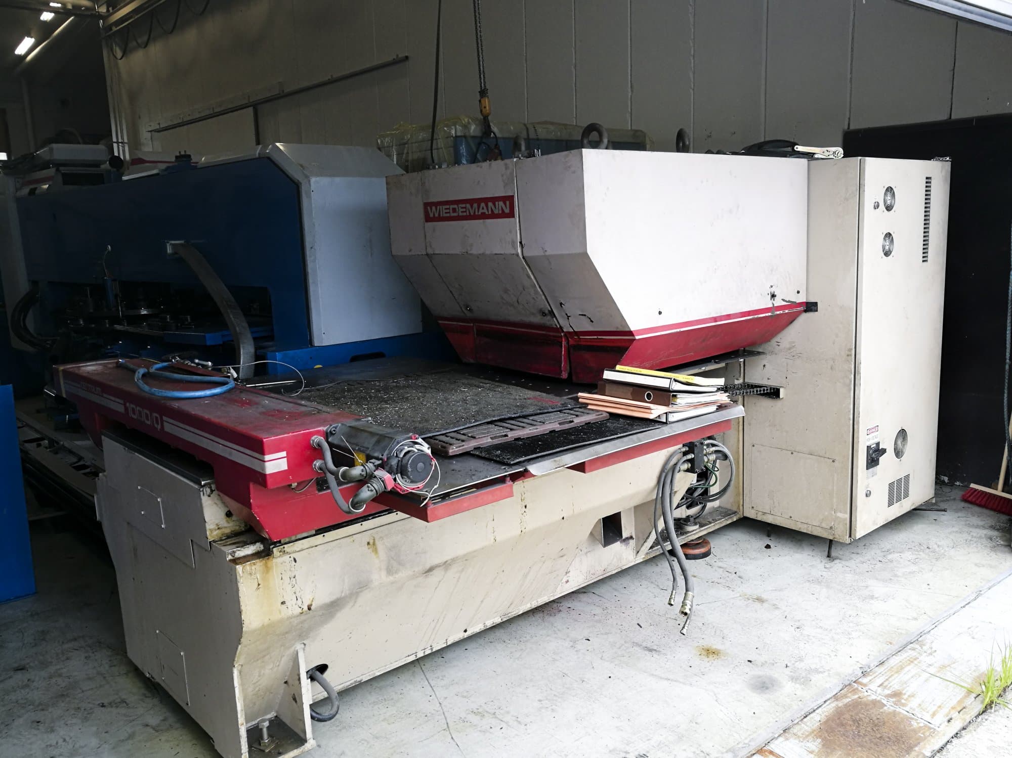 A Murata Wiedemann C-1000  gép jobb nézete