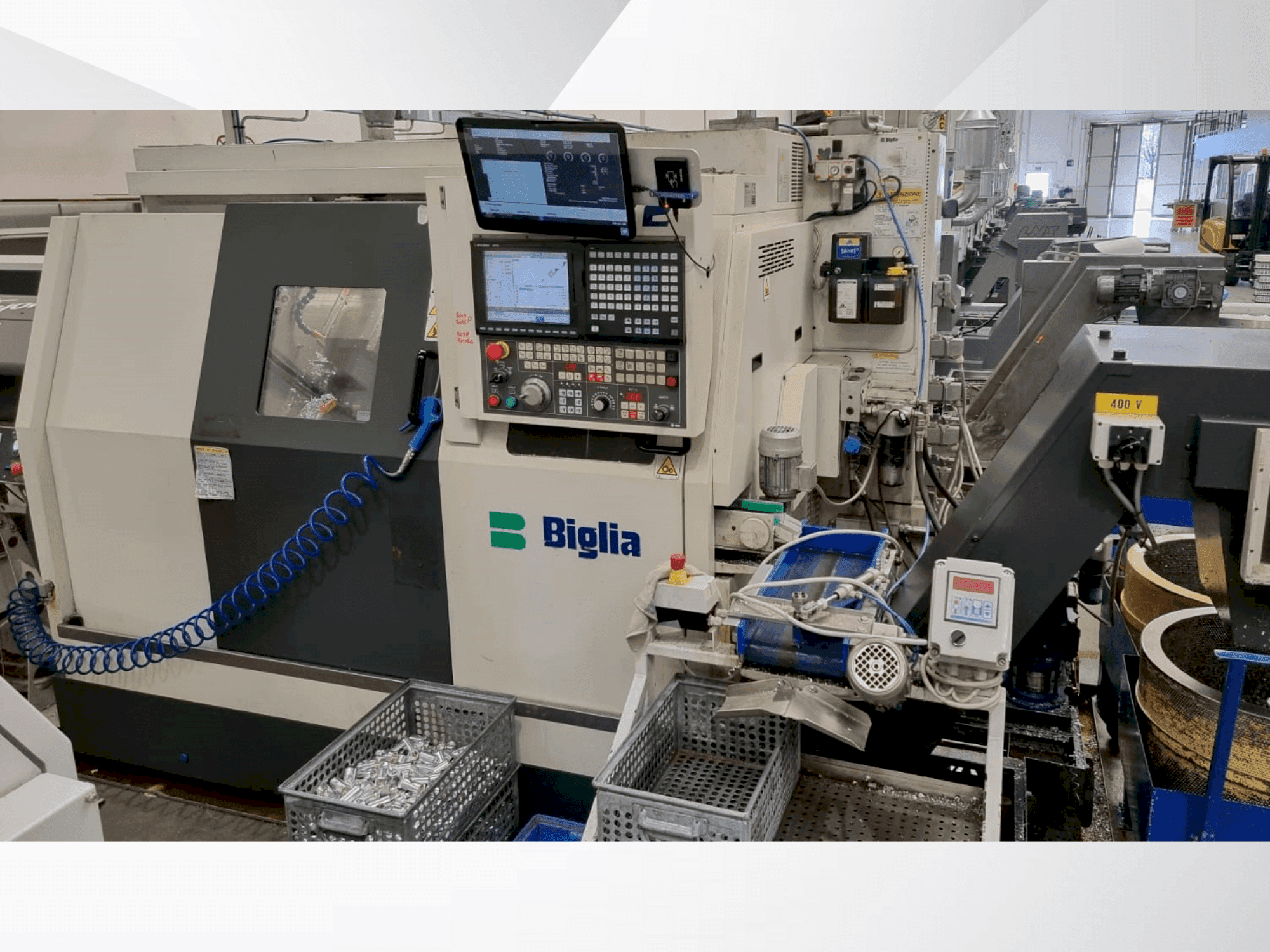 A Biglia B436 Y2 gép elölnézete