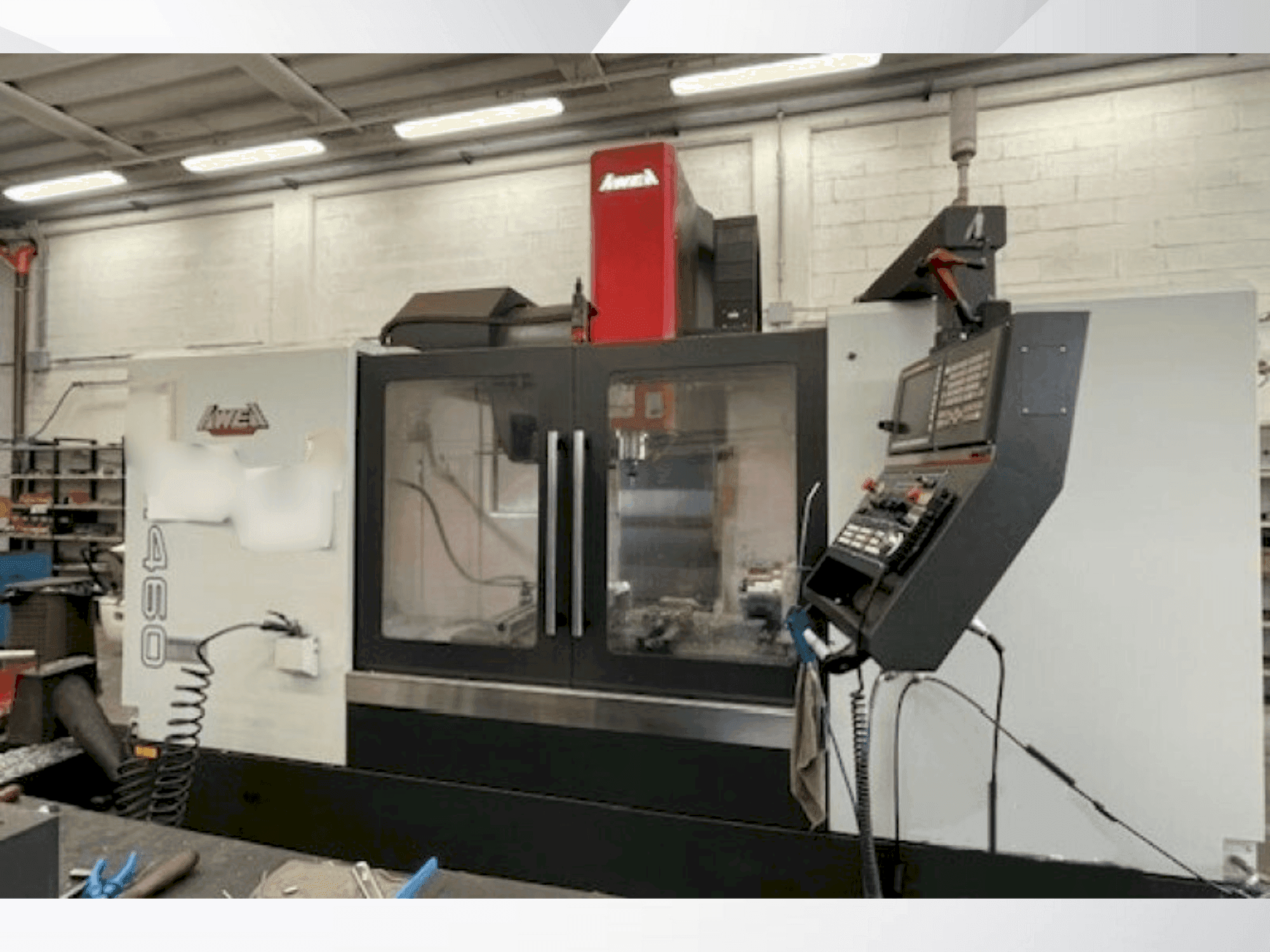 A AWEA AF 1460 gép elölnézete