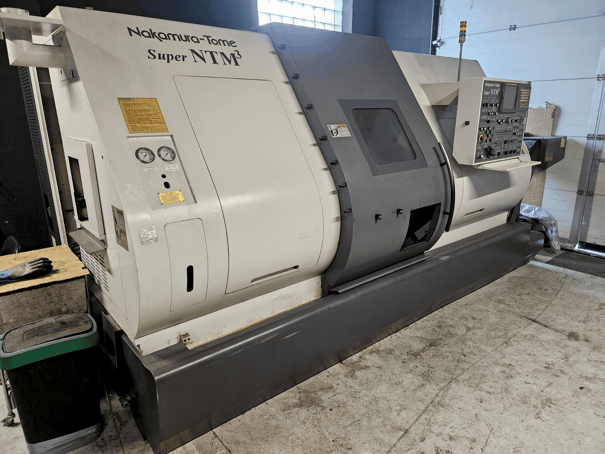 A NAKAMURA-TOME Super NTM3 gép elölnézete
