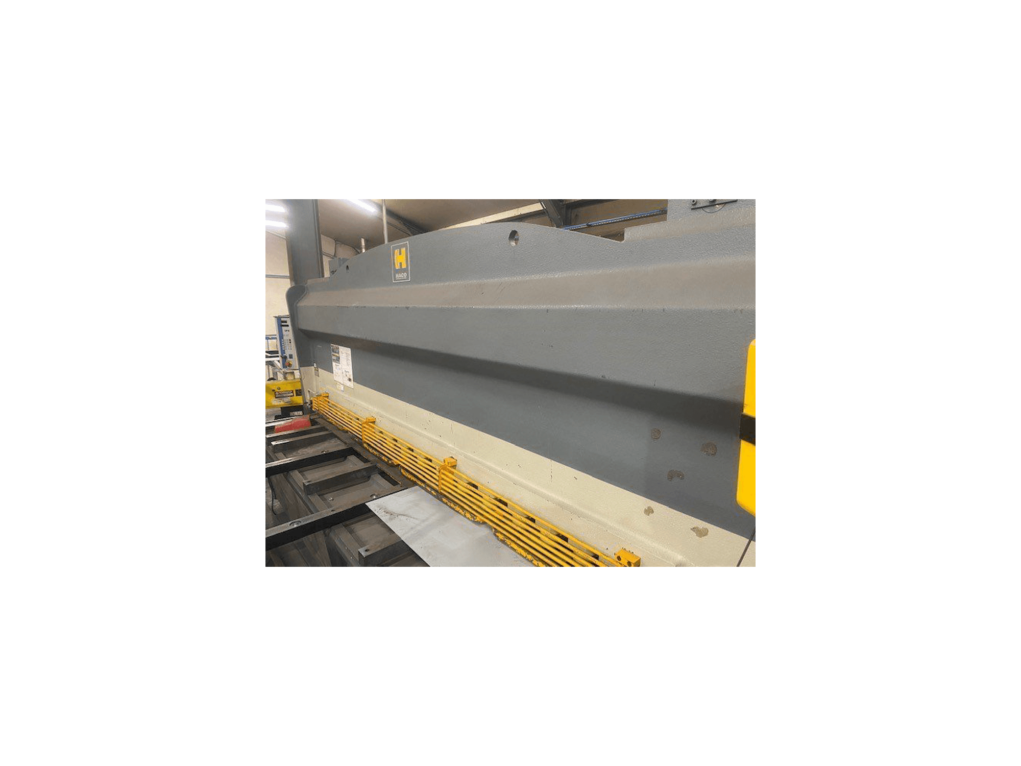 A HACO HSL gép elölnézete