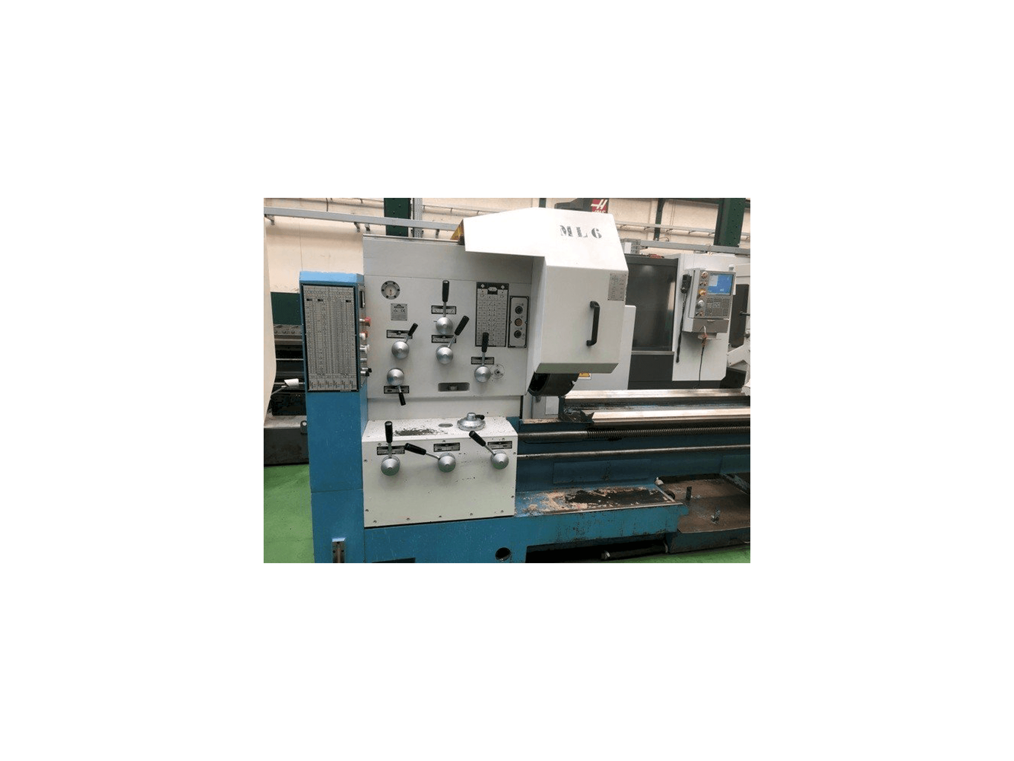 A Poreba TPK 80x4000 gép elölnézete