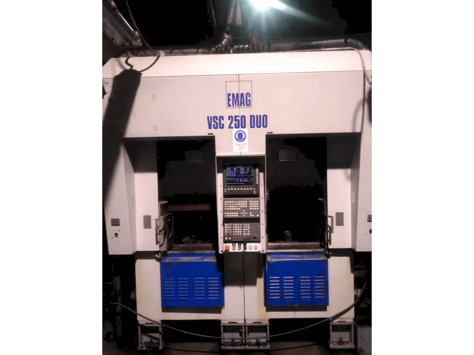 A EMAG VSC 250 Duo gép elölnézete