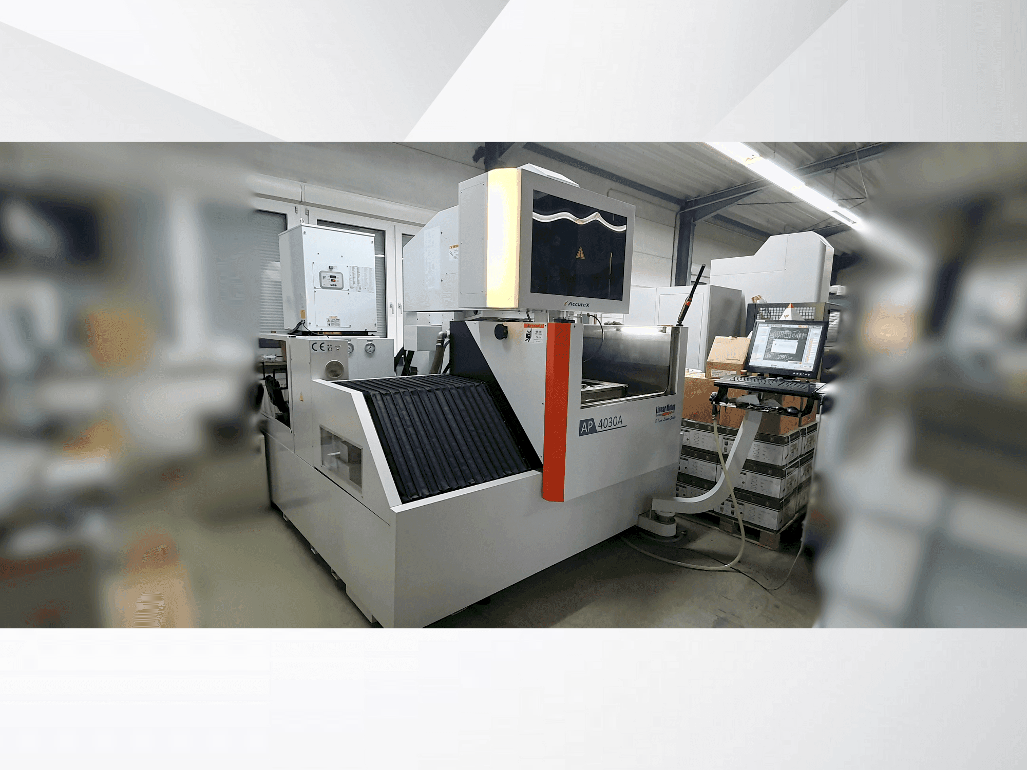 A AccuteX AP 4030A gép elölnézete