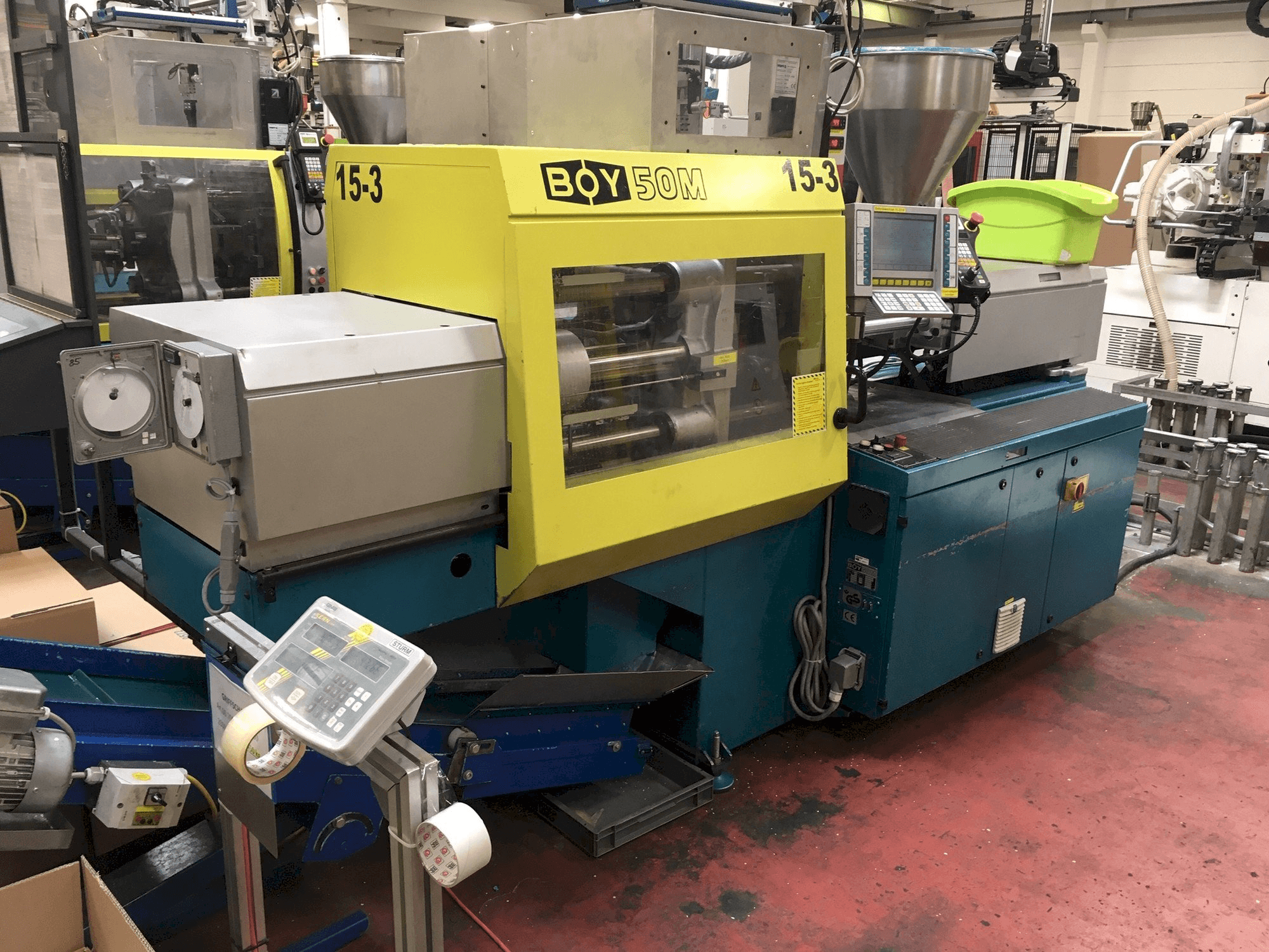 A Dr. Boy 50M gép elölnézete