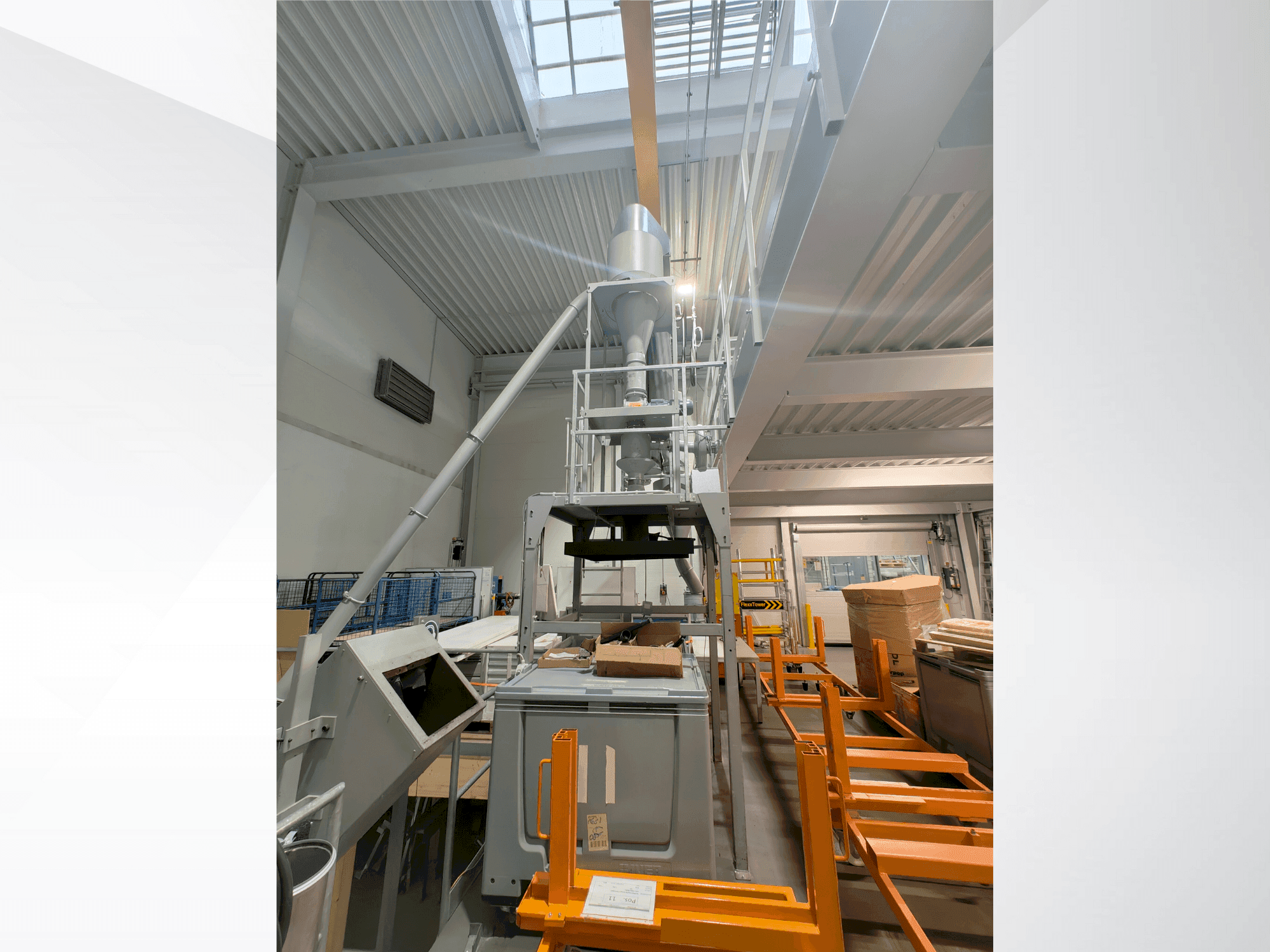 A RAPID G500-60KU gép elölnézete