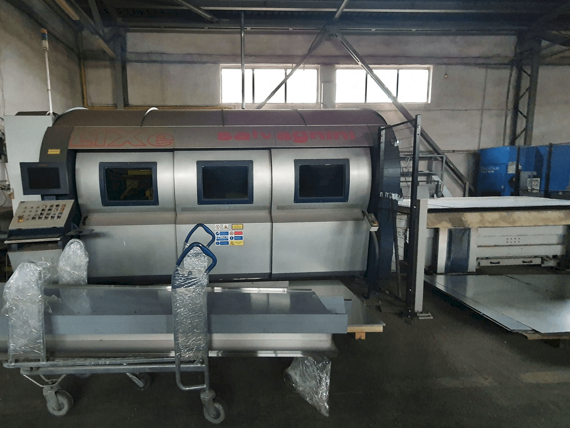 A Salvagnini L1X gép elölnézete