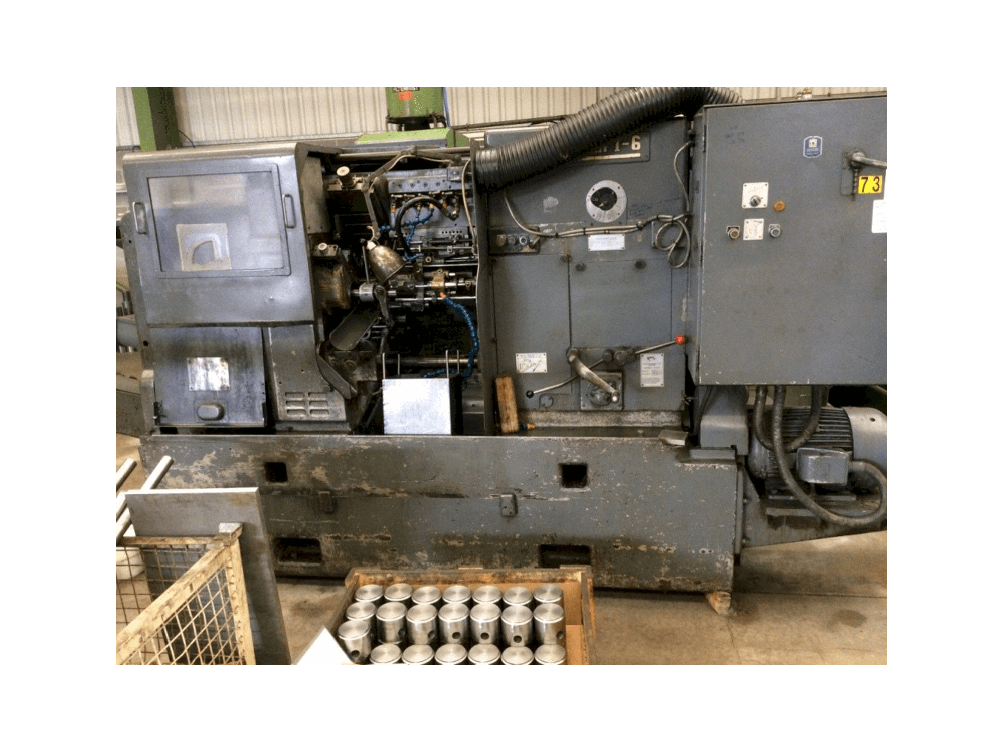 A Wickman 1-2 gép elölnézete