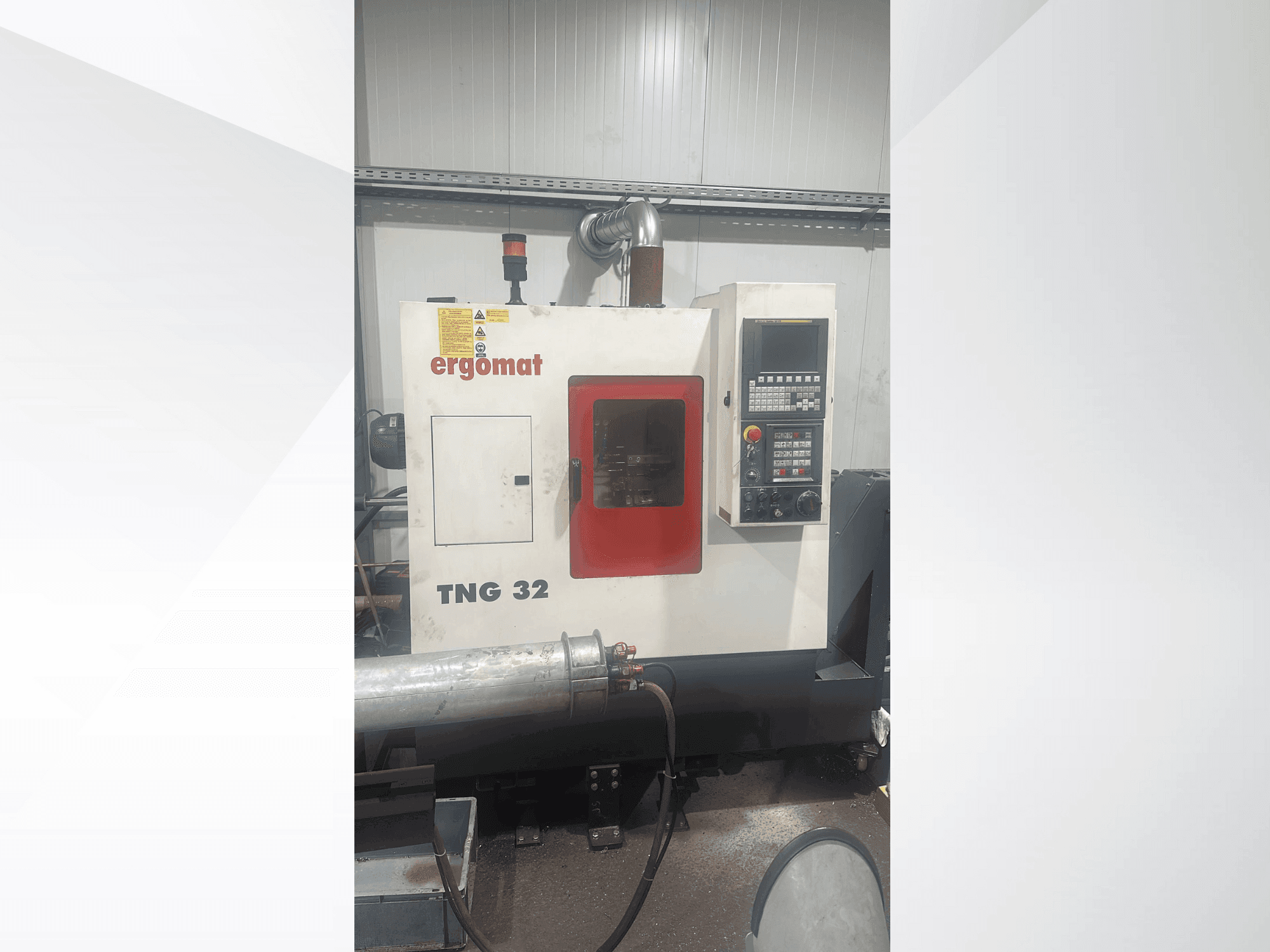 A ERGOMAT TNG 32 gép elölnézete