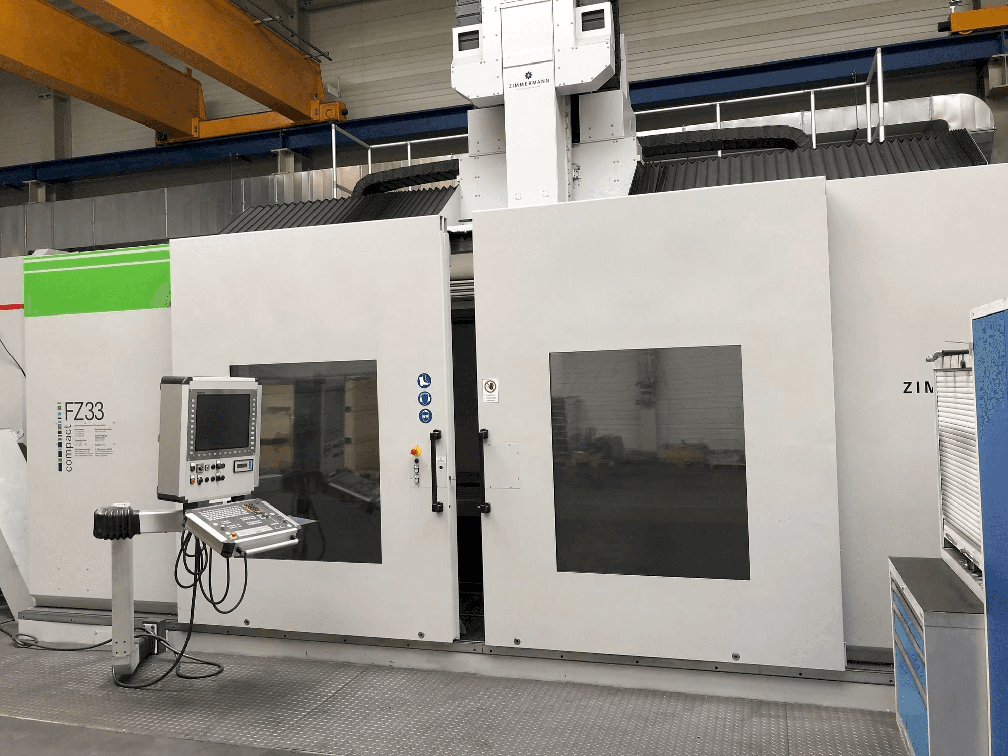 A Zimmermann FZ33C gép elölnézete