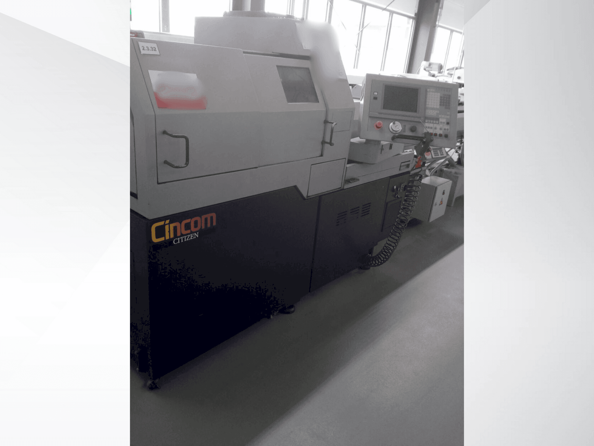 A Citizen L5-20 gép elölnézete