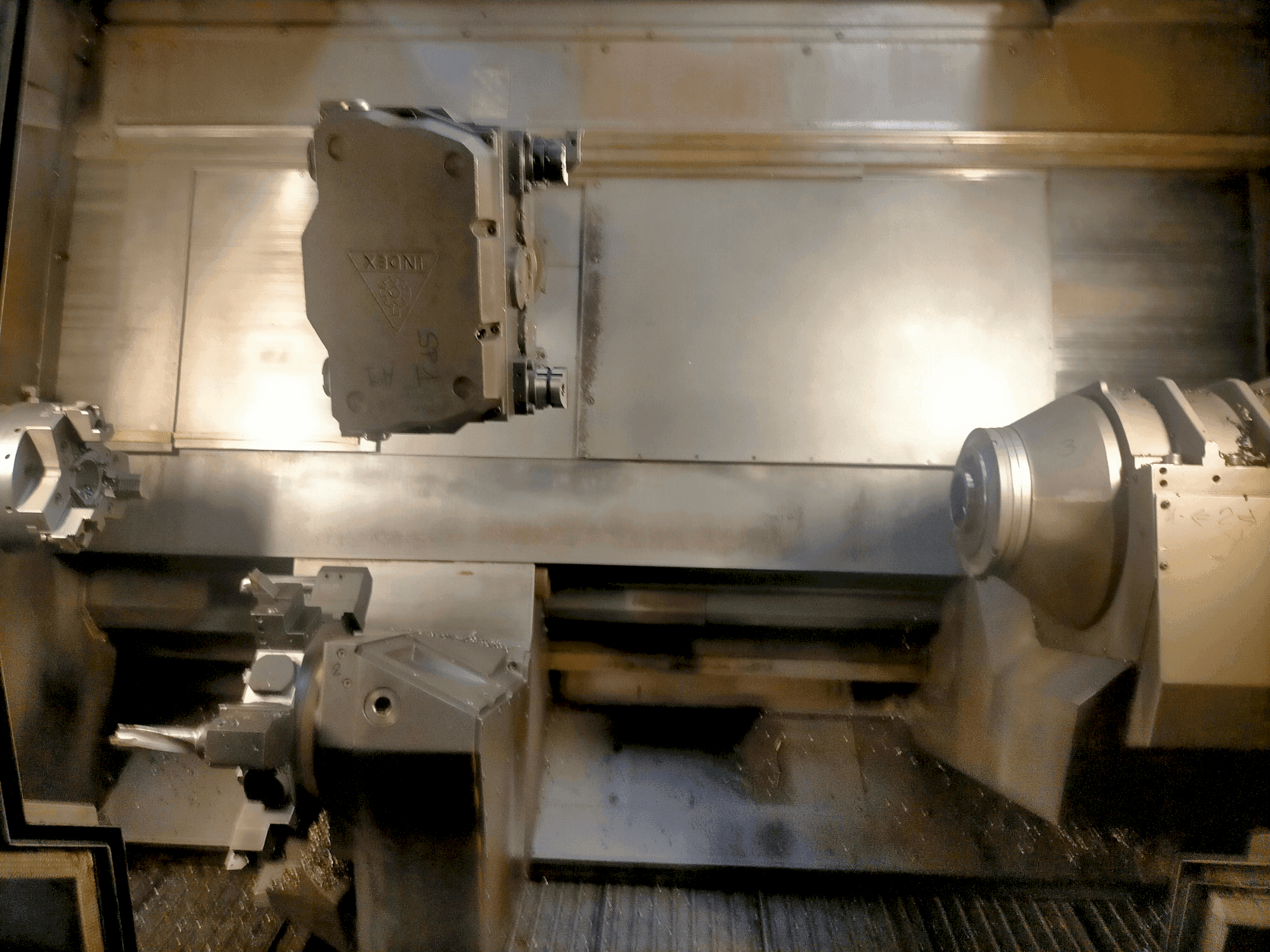 A Index G300 FLEX gép elölnézete