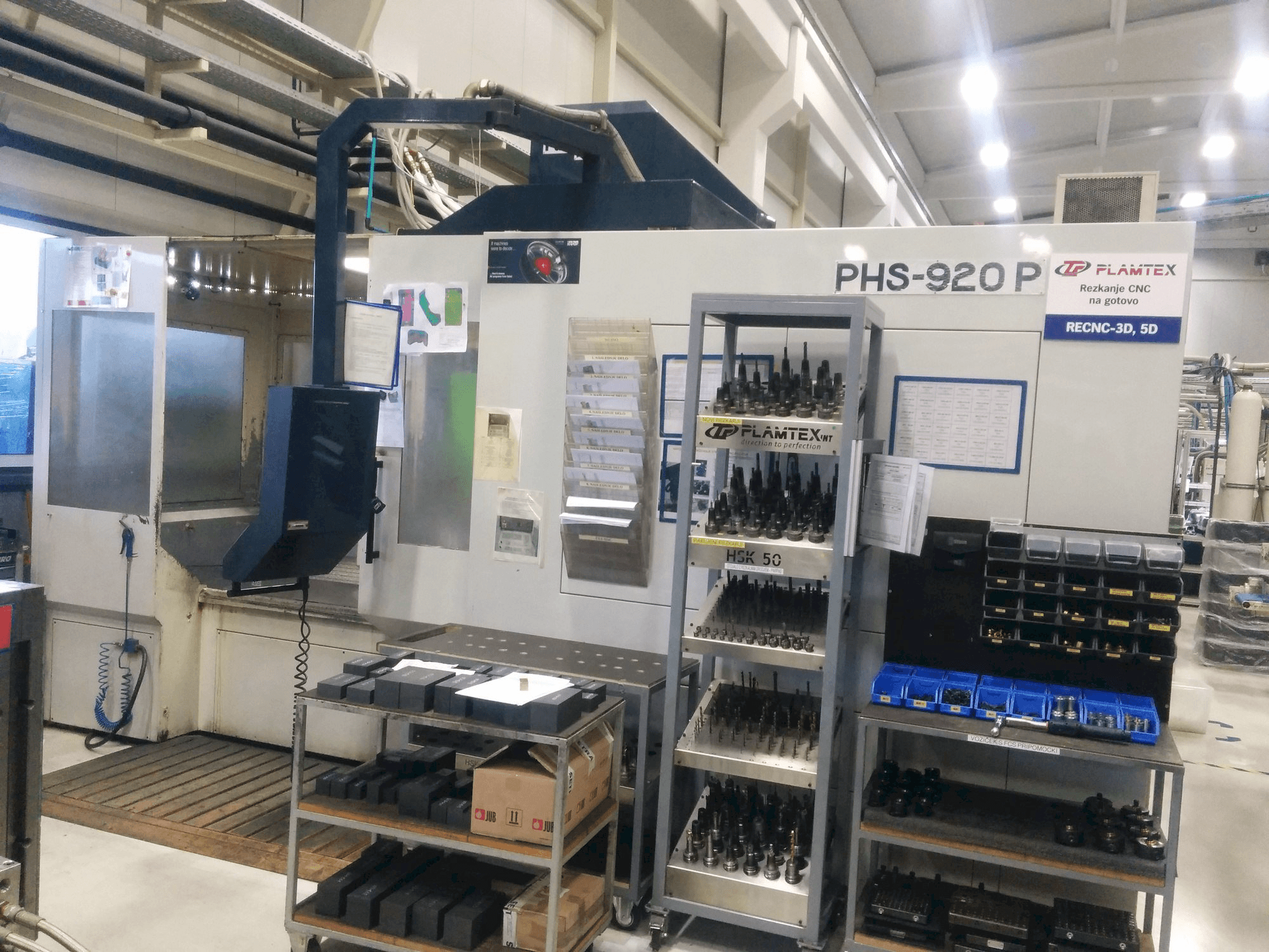 A Parpas PHS 920P gép elölnézete