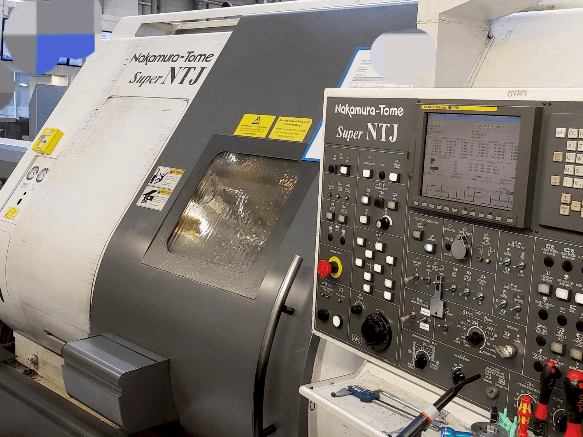 A NAKAMURA Super NTJ (2006) gép elölnézete