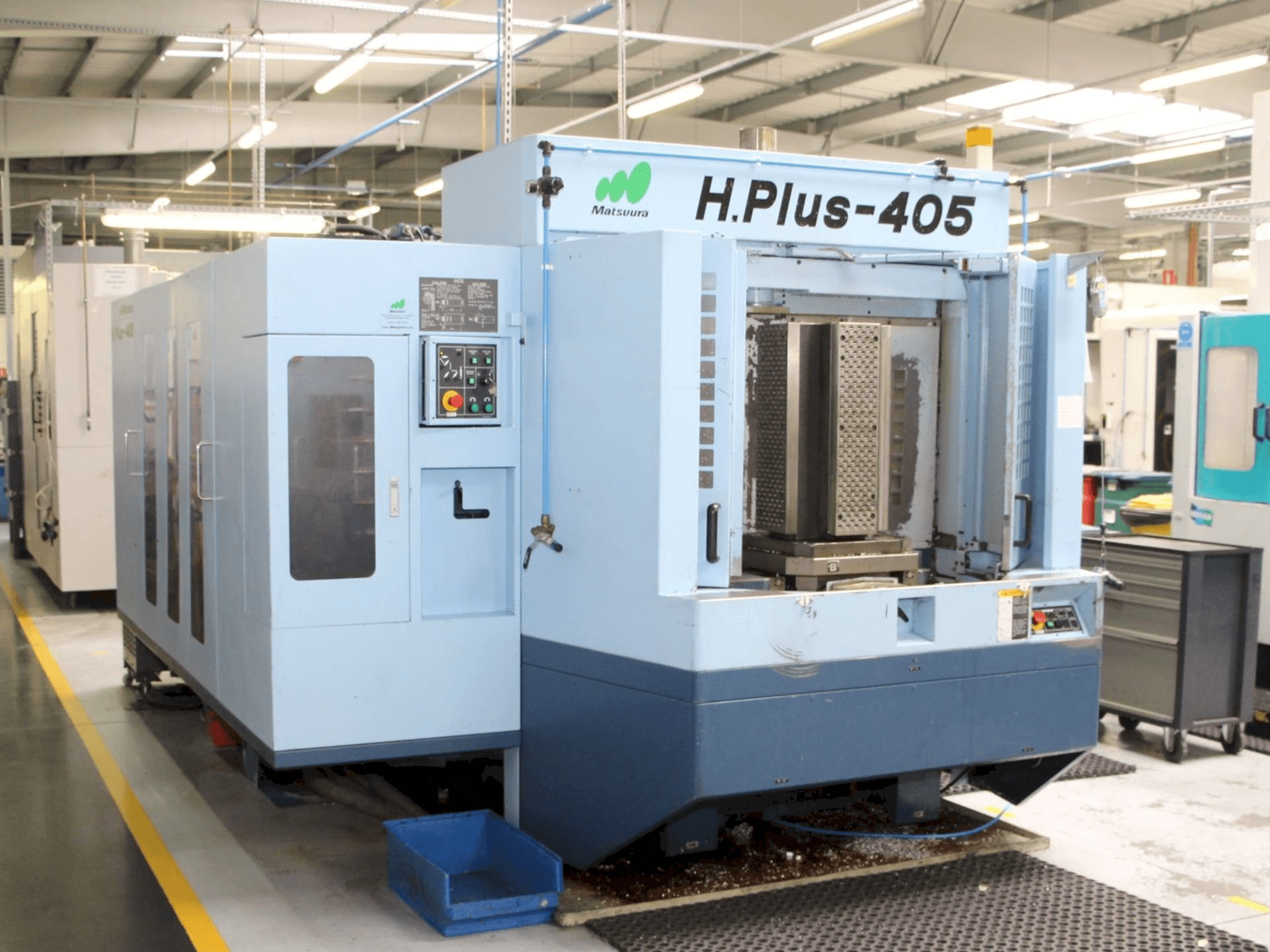A Matsuura H-Plus 405 gép elölnézete