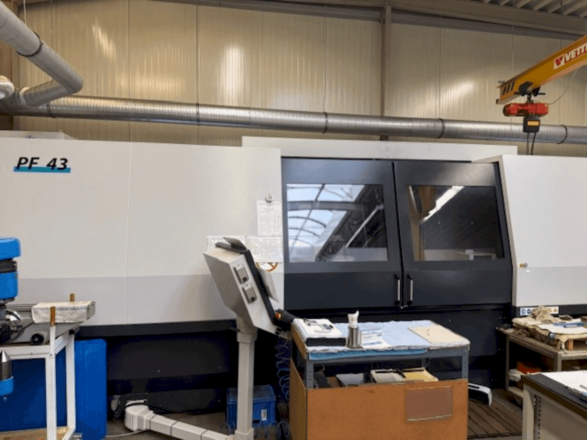 A Schaudt GSN PF43 gép elölnézete