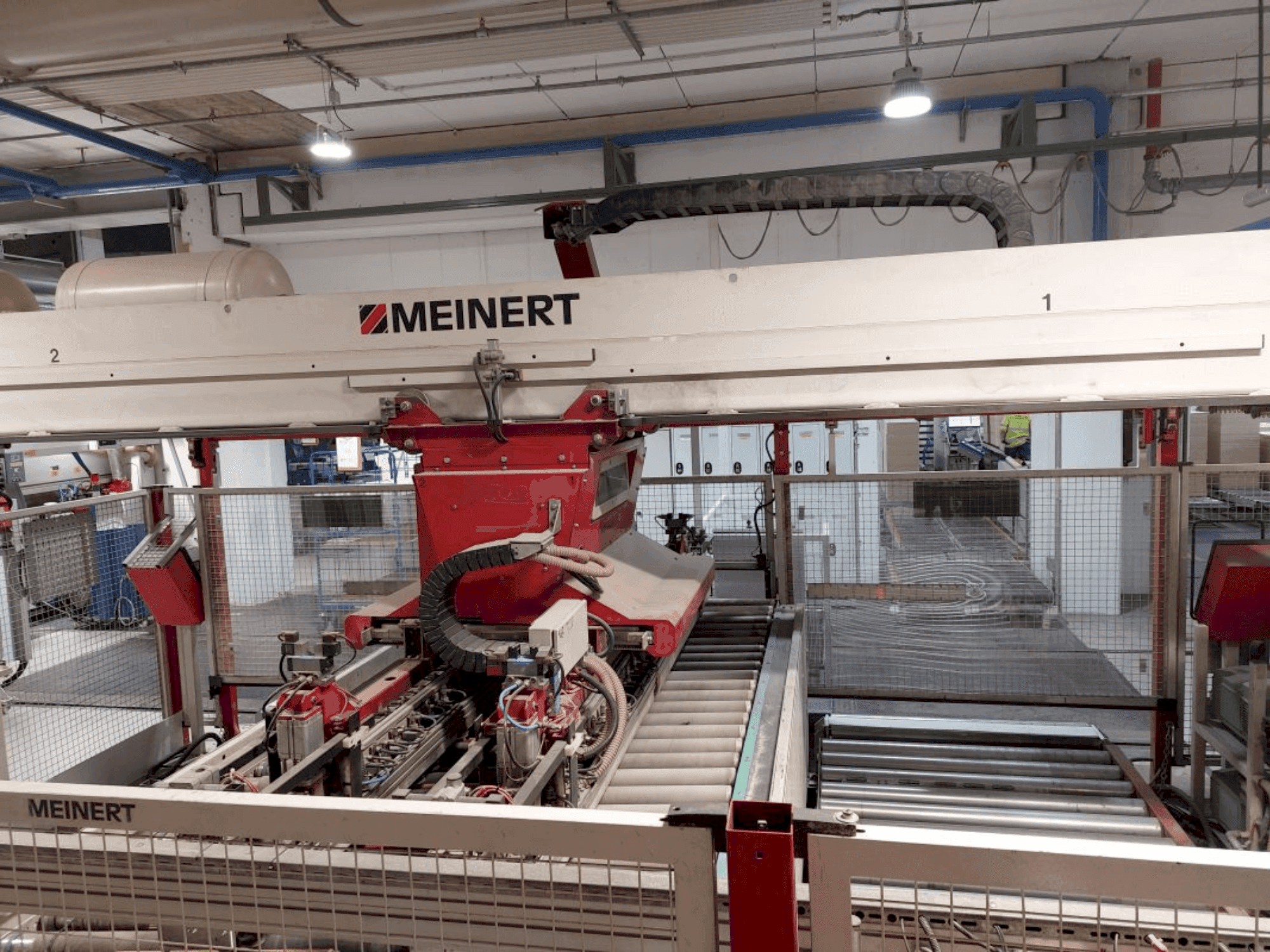 A IMA Complete Line gép elölnézete